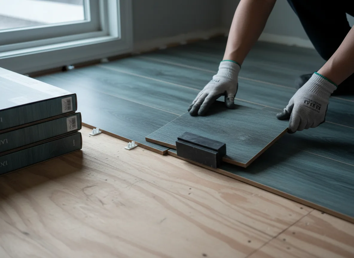 Luxury Vinyl Plank Installation company in Croydon, UT